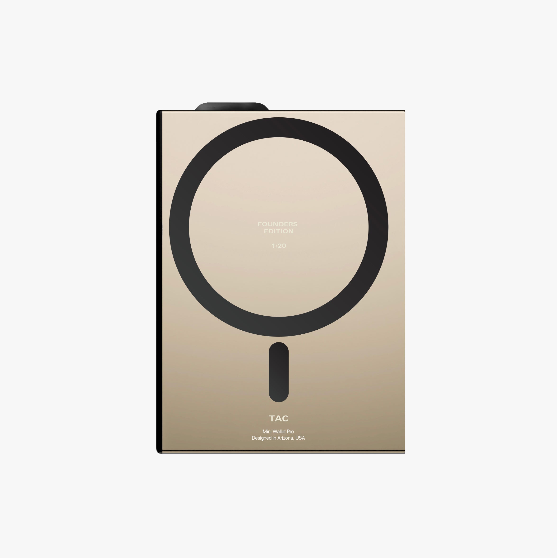 Mini Wallet Pro -  (Founders Edition) Champagne Gold